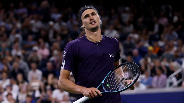 Alexander Zverev chia tay US Open 2025